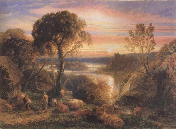 Tityrus Restored to his Patrimony, Samuel Palmer